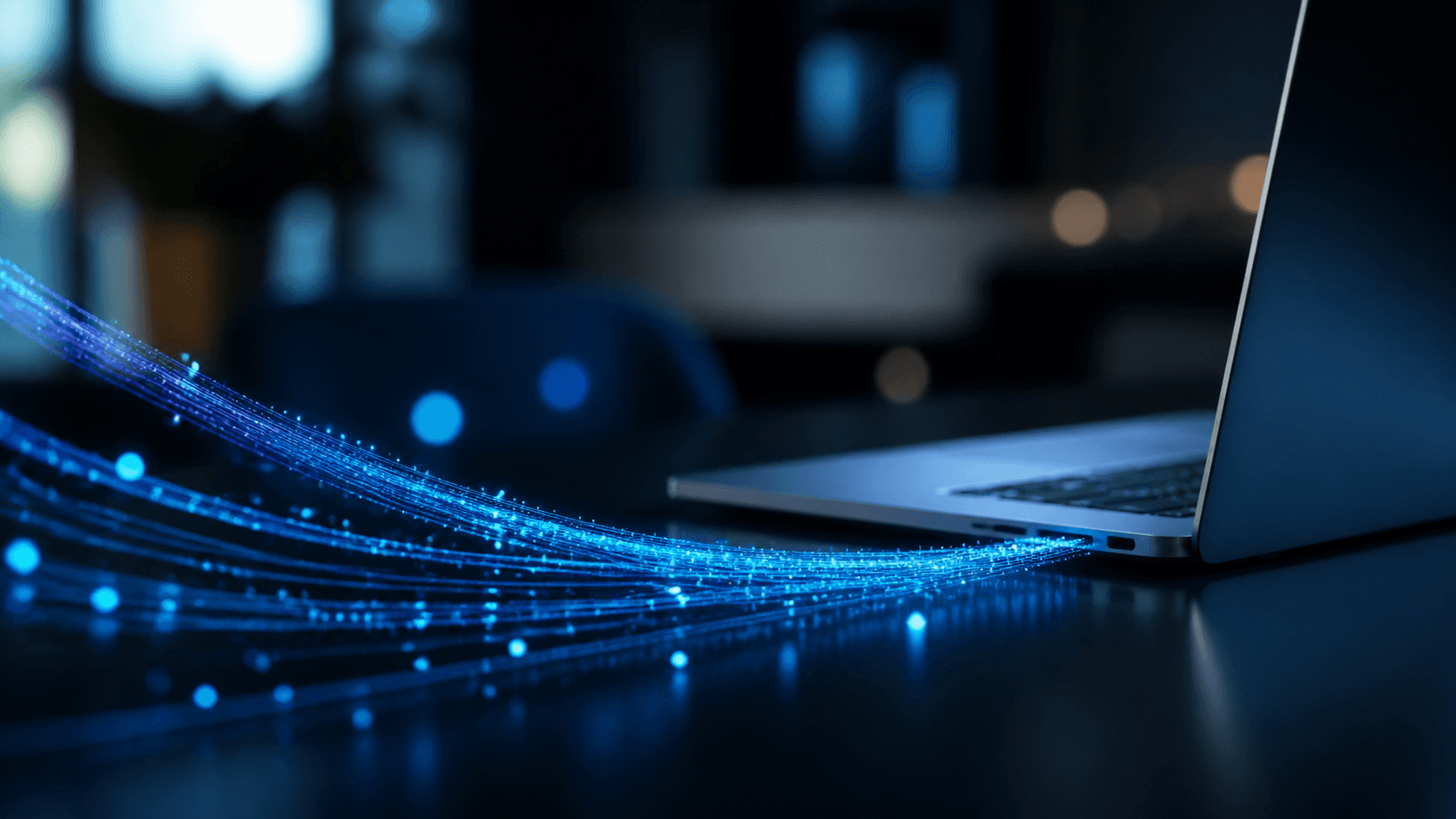 VPN bağlantısında güvenli veri akışını gösteren görsel